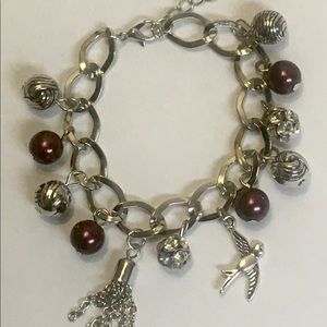 Silver Charm Bracelet